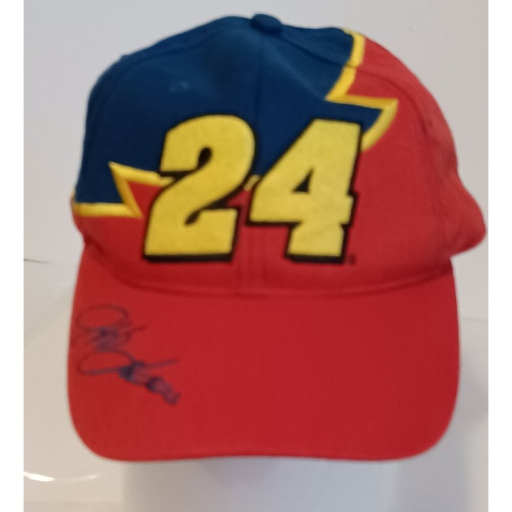 Competitors View Blue Red #24 Jeff Gordon Nascar Snapback Baseball Hat Cap